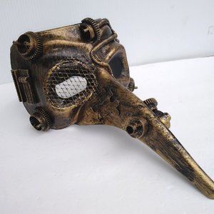 Steampunk Halloween Plague Mask Cosplay Costume